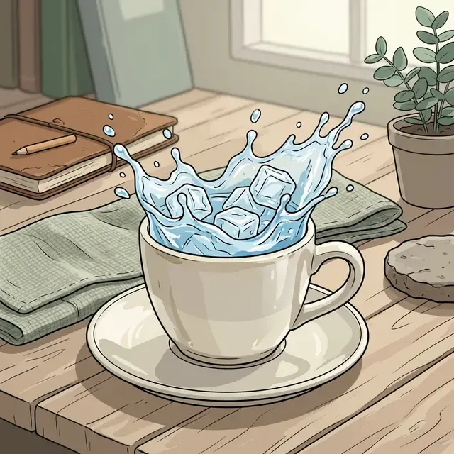 Прохладная вода бодрит не хуже, чем крепкий эспрессо