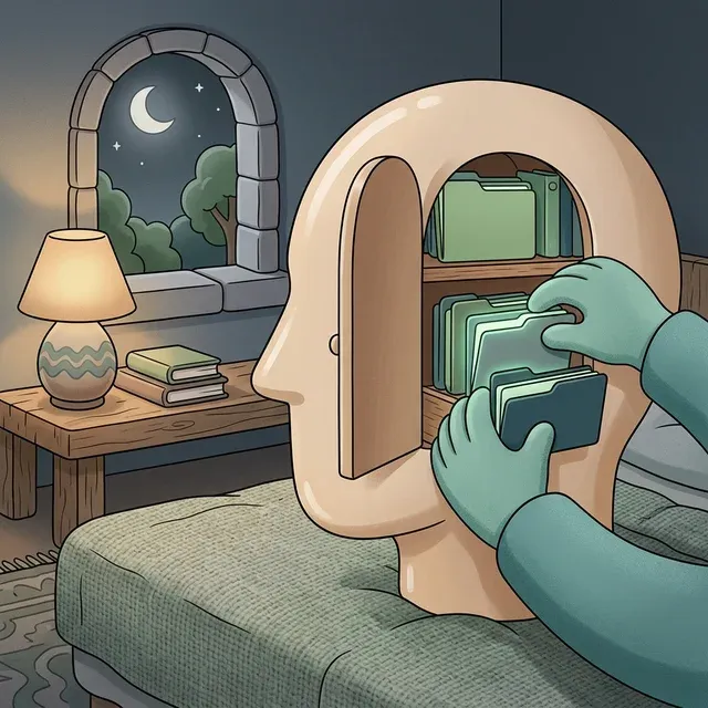 Ночью мозг пытается «заархивировать» все нерешенные задачи