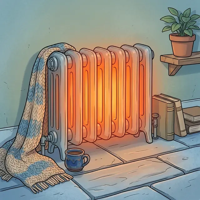 Организм сам начинает вырабатывать тепло