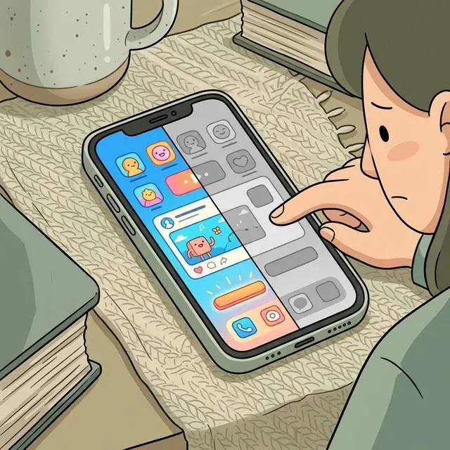 Черно-белый экран не вызывает дофаминового всплеска.