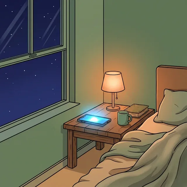 Телефон перед сном обманывает мозг, имитируя дневной свет и активность