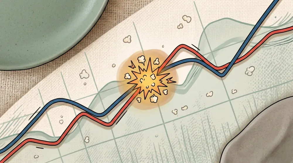 График Зомби-режима: когда тревога и сонливость встречаются в одной точке.