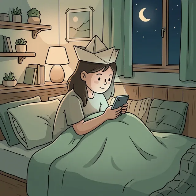 Прокрастинация сна и ночной скроллинг