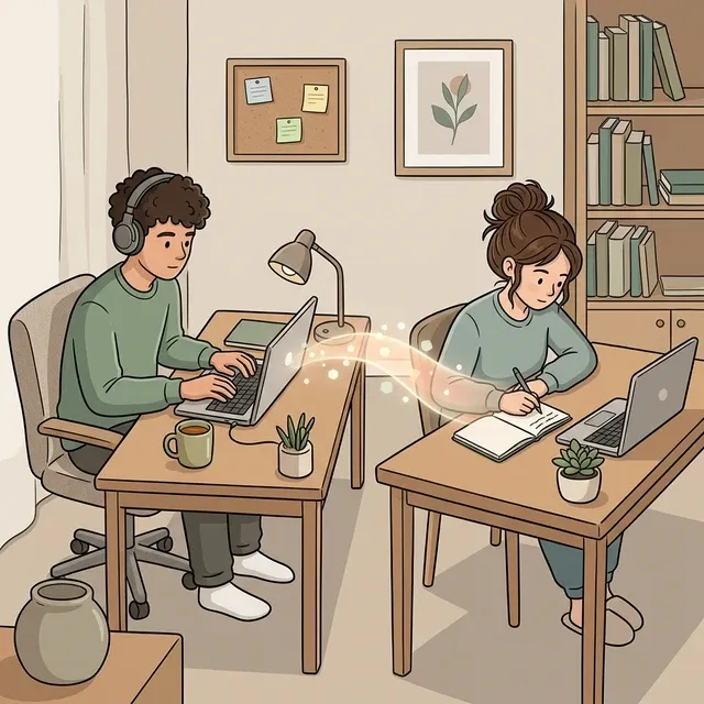 Эффект присутствия: Работаем не одни